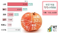 令和7年産 ももの収穫量