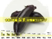 令和6年産なす収穫量ランキング