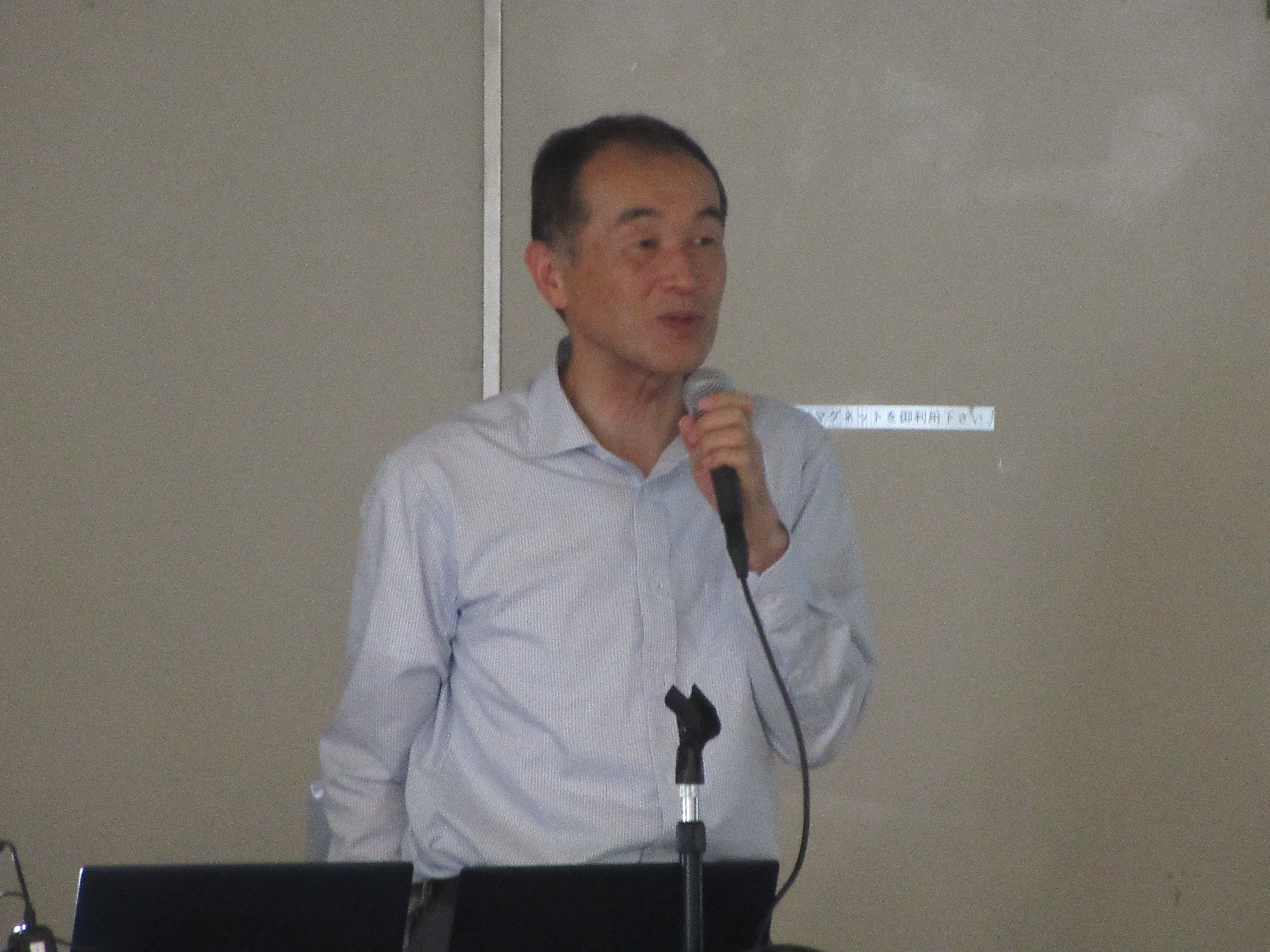 田口氏による講演