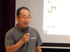 パネリスト上野健夫氏