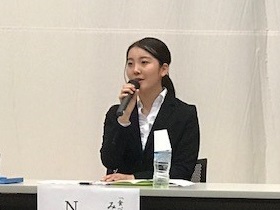 「食べつくせ！TOHOKU食の応援大使」みちのく仙台ＯＲＩ姫隊リーダーNODOCA氏