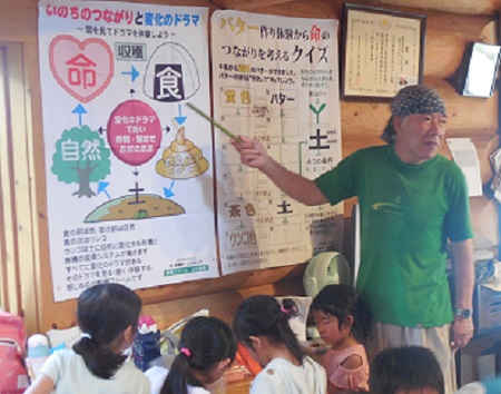 食と命のつながりの学習
