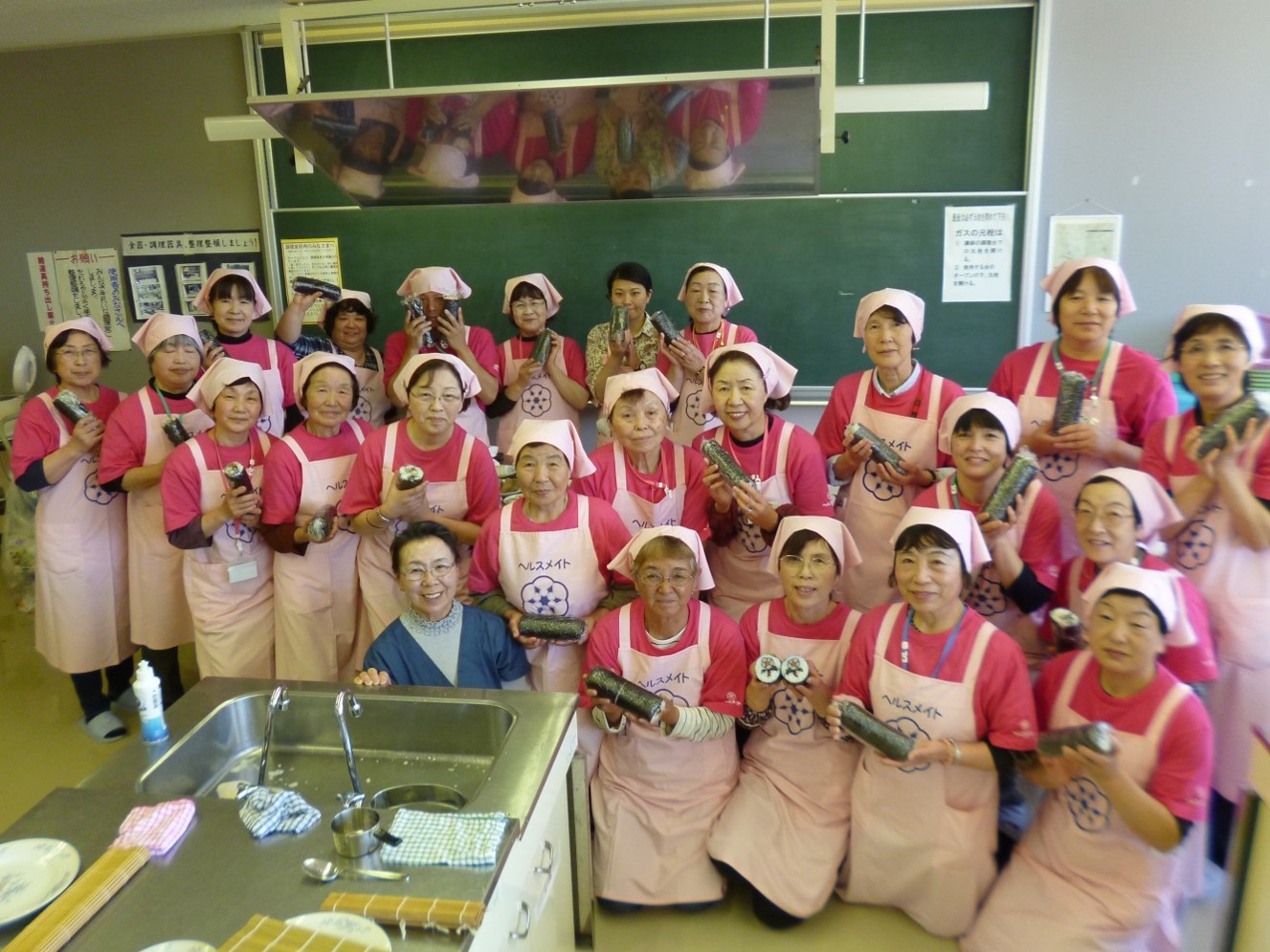 鮭川村食生活改善推進協議会集合写真