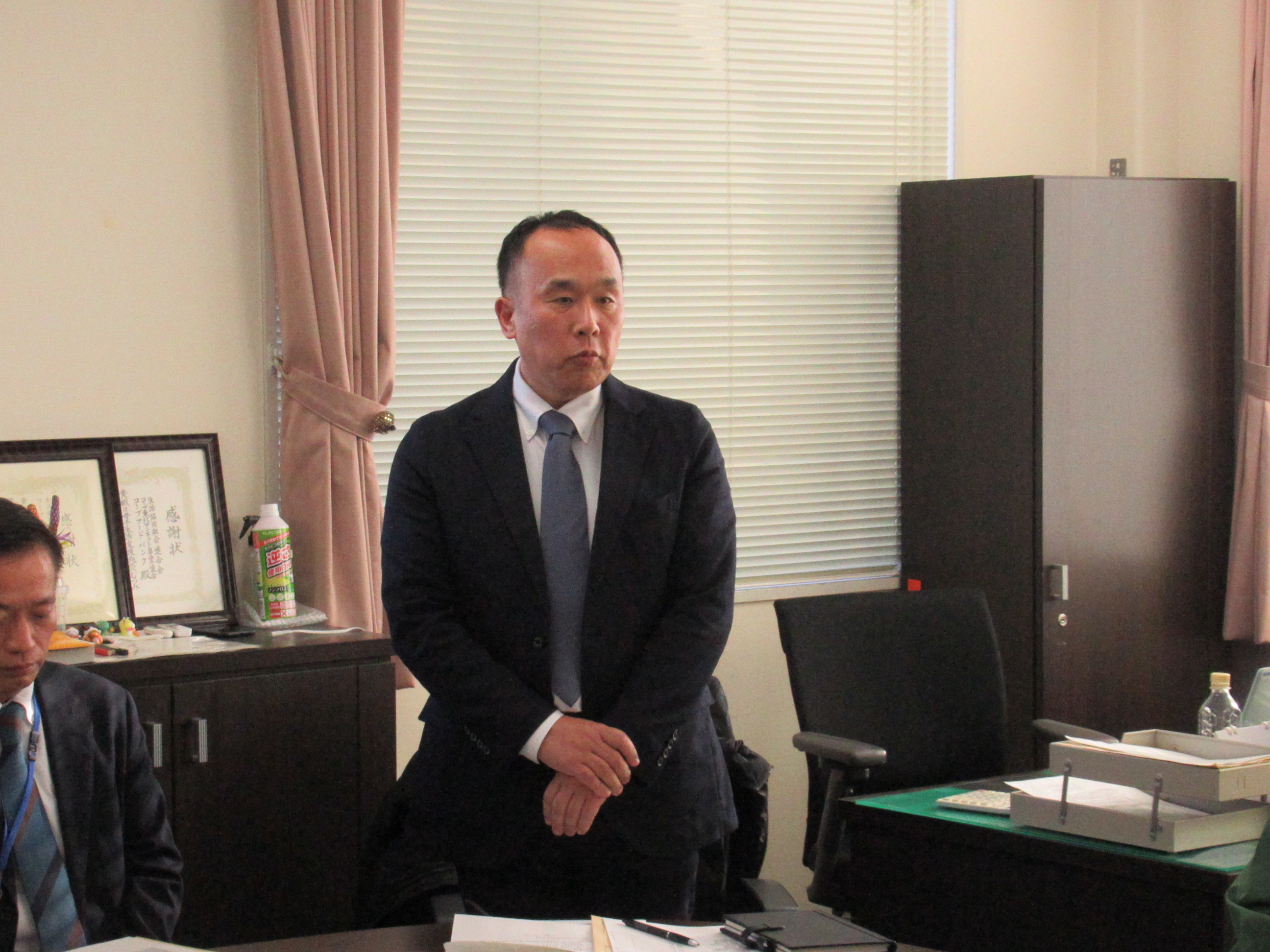 荻野東北農政局次長による冒頭あいさつ