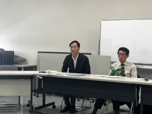 同席いただいた星野准教授、荒谷助教