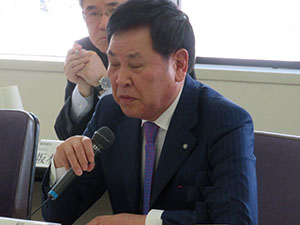 越善東通村長