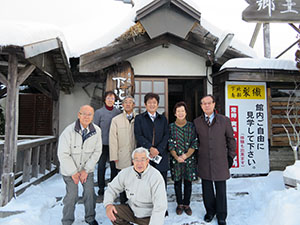 NPO法人斗南どんどこ健康村のみなさんと川合局長