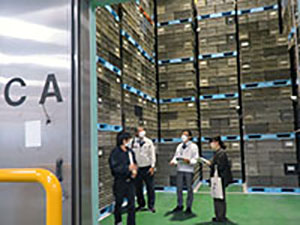 CA冷蔵庫庫内