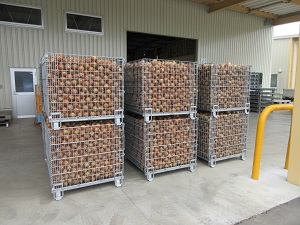 搬入されたたまねぎ