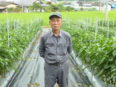 川内村の西山文夫さん