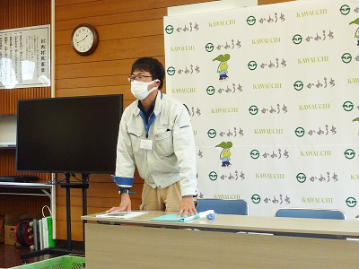 夏秋ピーマンの栽培管理を説明