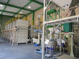 ライスセンター内部