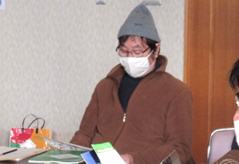 岩手県有機農業連絡協議会事務局長　日野氏
