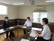 西部開発農産照井社長と意見交換