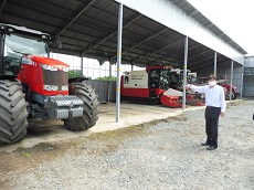 大型農業機械の説明