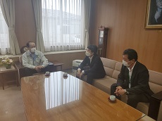 JAいわて花巻伊藤組合長との意見交換