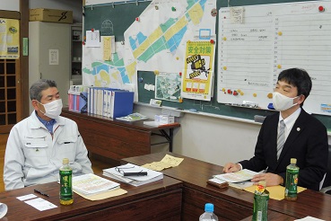 遠野市長と地方参事官