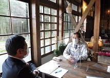 山吹棚田米生産組合事務局小野寺氏