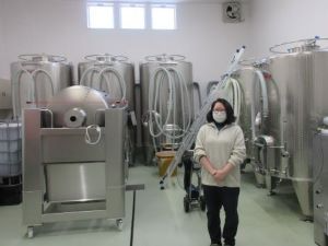ワインの醸造施設