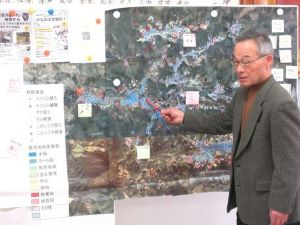 農地保全の取組を説明する境田事務局長