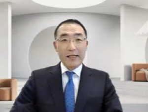 メッセージを送る島尾地方参事官
