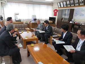 大船渡市意見交換の様子