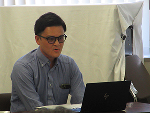 講師の下新井田調査役