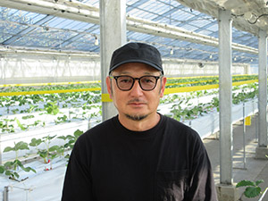桜木農園代表の藤澤毅広さん