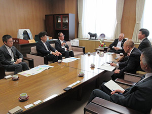 JAいわて花巻での意見交換の様子