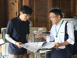 髙橋さんとの意見交換の様子