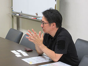 活動内容を熱く語ってくださいました