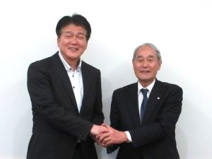紫波町長と中邨地方参事官