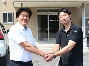 中邨地方参事官と越戸代表