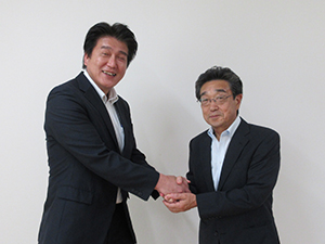 中村理事長と中邨地方参事官