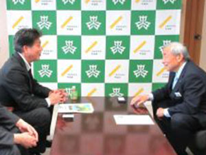 矢巾町での意見交換の様子