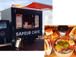令和3年に「Sapeur Café」、令和4年にバブルワッフル専門キッチンカー、スムージーとサラダの店「olu olu」をオープン