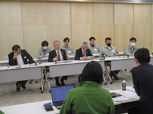 JAみやぎ登米との意見交換の様子