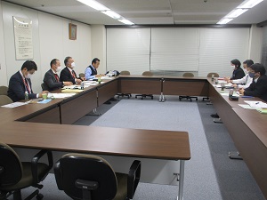 JA宮城中央会との意見交換の様子
