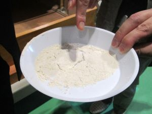 製粉された小麦