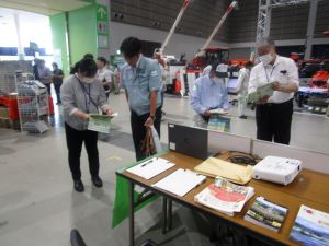 東北農政局が出展したブースの様子2