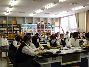 出前授業の様子