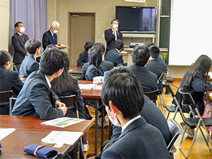 出前授業の様子１