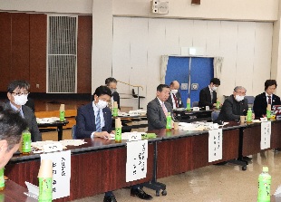 意見交換の様子（市町側）