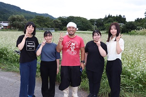 取材した農業者（千葉さん）と