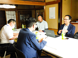 プレナス庄内三川との意見交換