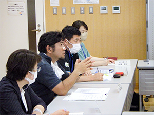 自然栽培について話す千葉代表