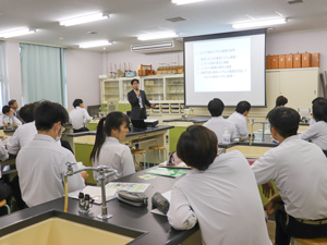 出前授業の様子