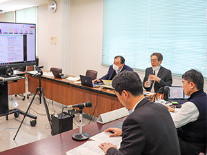 web説明会会場の様子