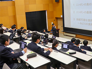 出前授業の様子