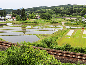 客室からの風景